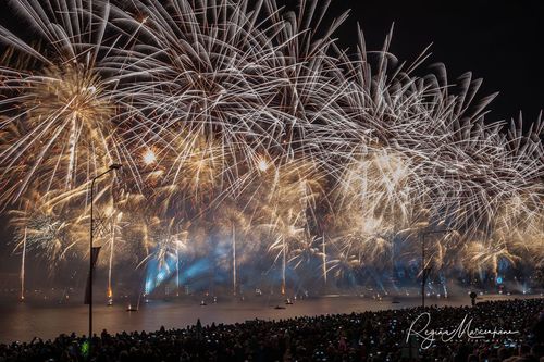 Saules Mūžs fireworks presentation / Световое представление 