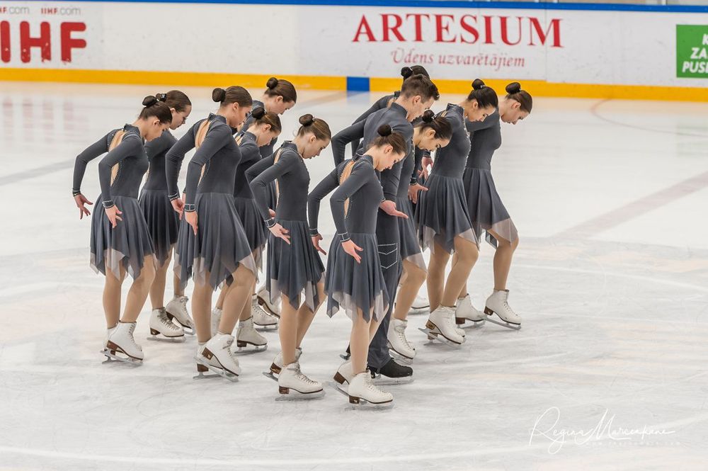 Riga Amber Cup -Synchronized skating /Синхронное фигурное катание
