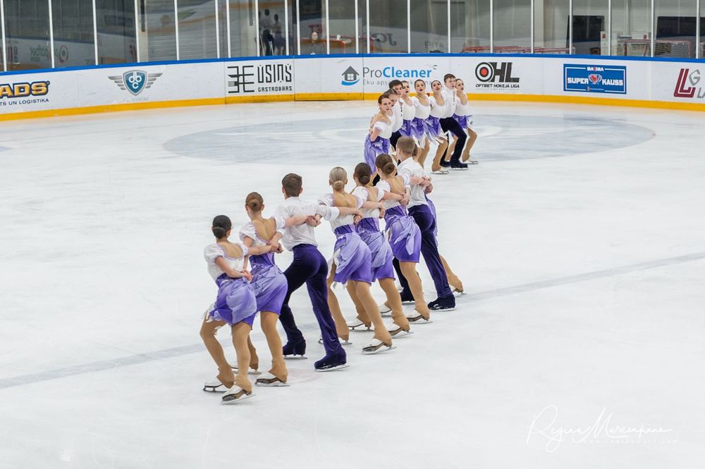 Riga Amber Cup -Synchronized skating /Синхронное фигурное катание