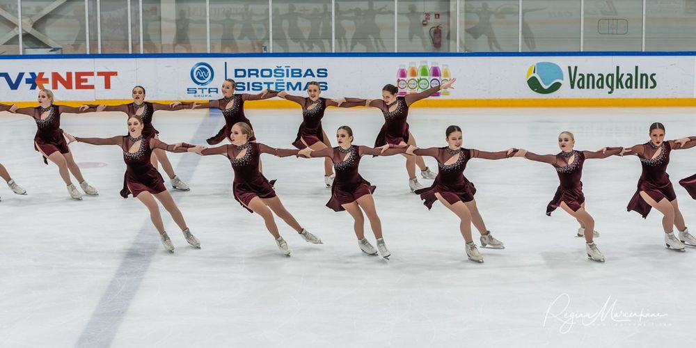 Riga Amber Cup -Synchronized skating /Синхронное фигурное катание
