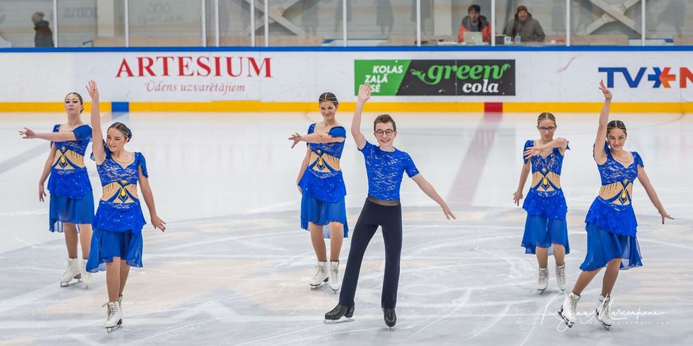 Riga Amber Cup -Synchronized skating /Синхронное фигурное катание