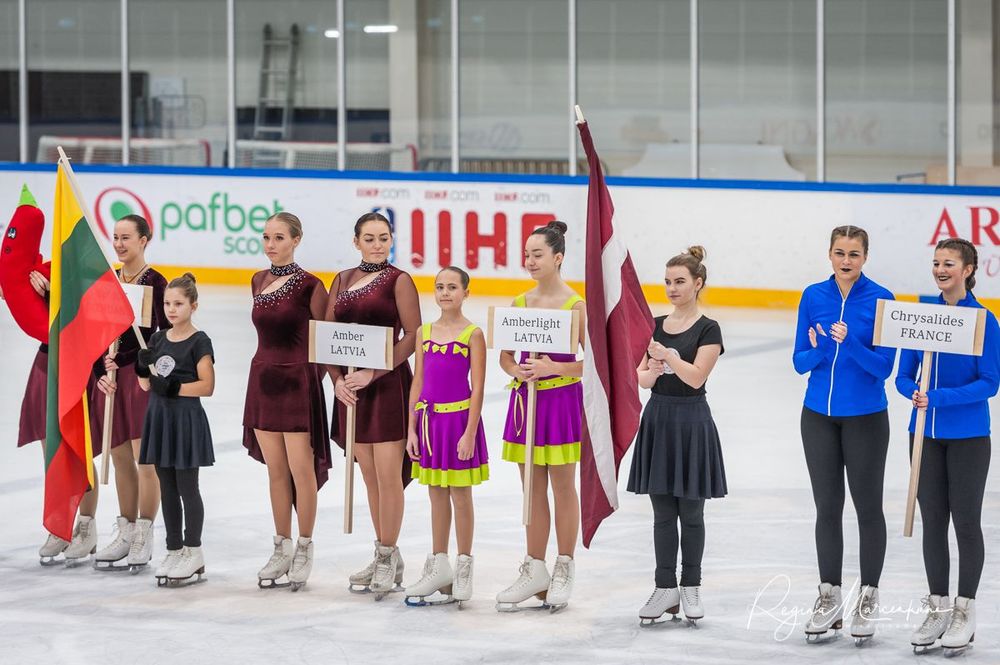 Riga Amber Cup -Synchronized skating /Синхронное фигурное катание