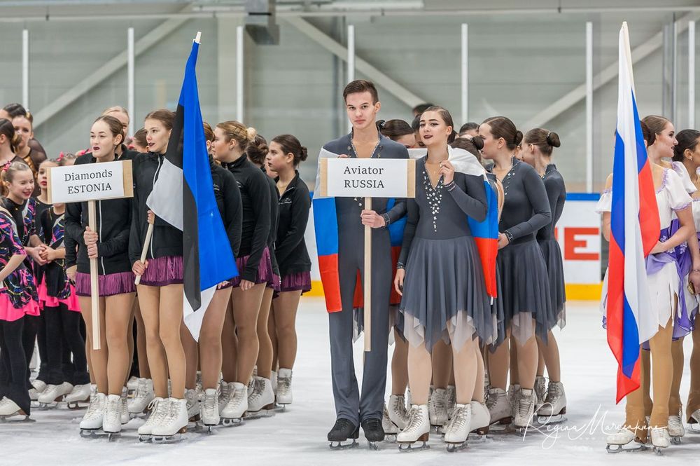 Riga Amber Cup -Synchronized skating /Синхронное фигурное катание