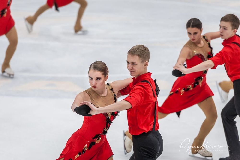 Riga Amber Cup -Synchronized skating /Синхронное фигурное катание