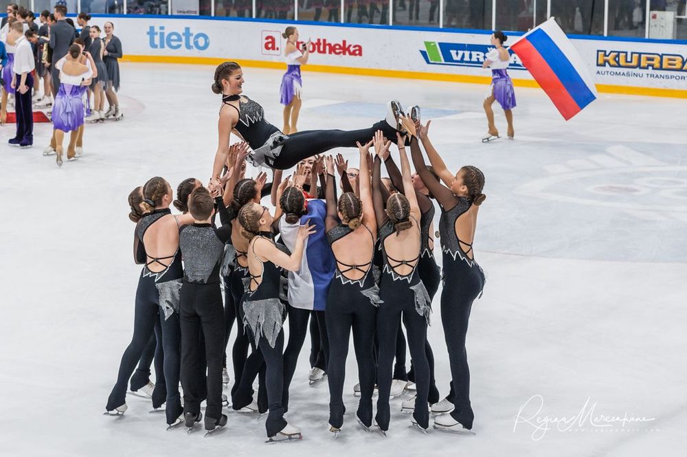 Riga Amber Cup -Synchronized skating /Синхронное фигурное катание