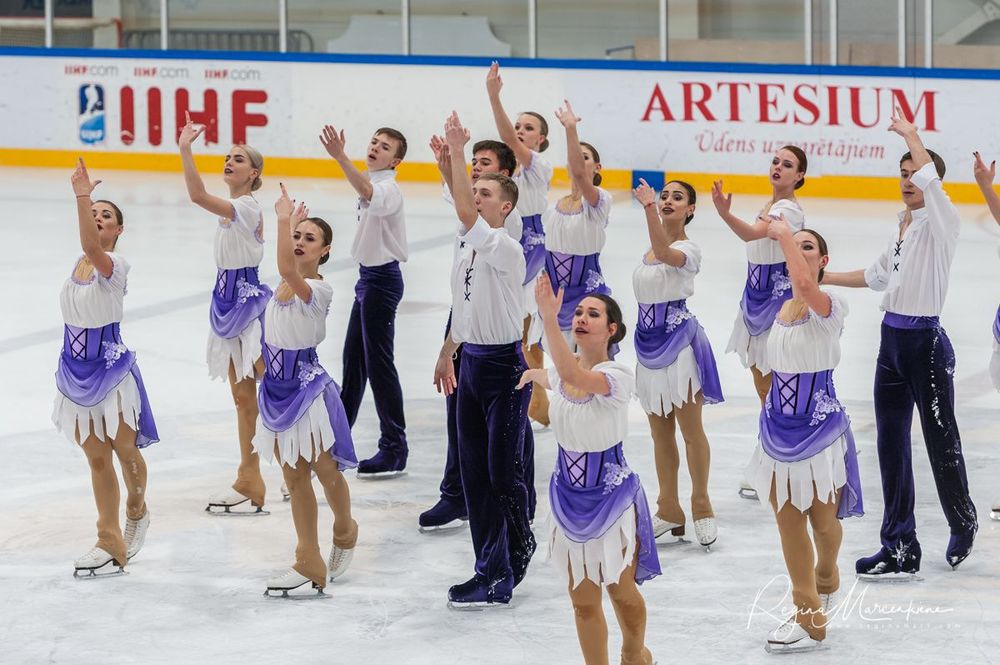 Riga Amber Cup -Synchronized skating /Синхронное фигурное катание