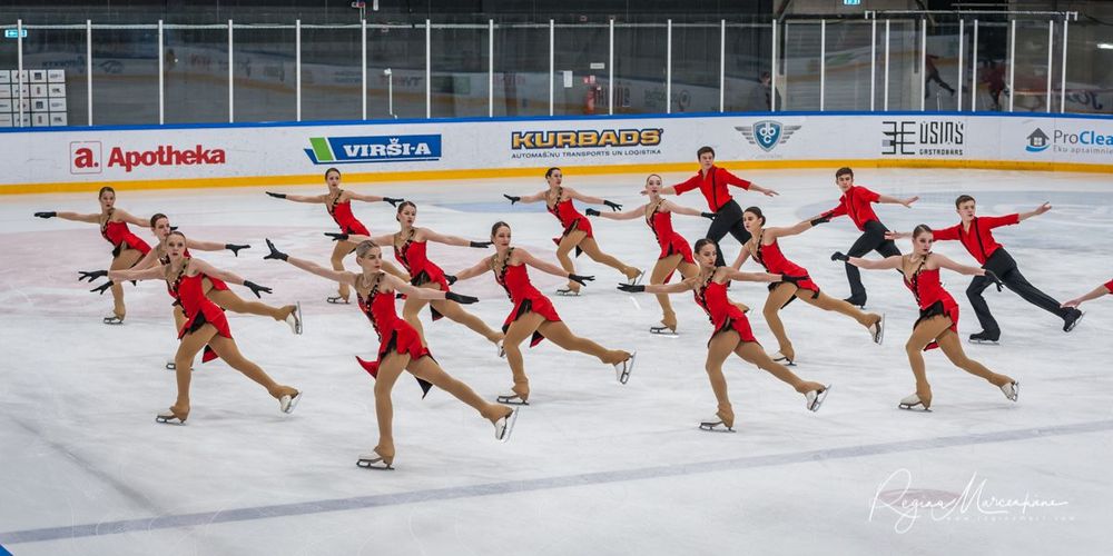 Riga Amber Cup -Synchronized skating /Синхронное фигурное катание