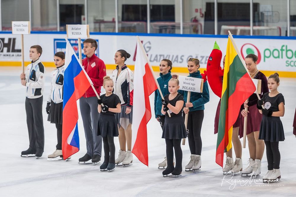 Riga Amber Cup -Synchronized skating /Синхронное фигурное катание