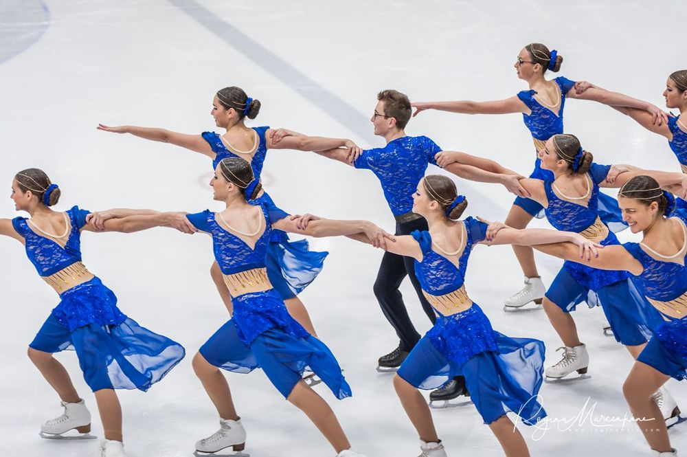 Riga Amber Cup -Synchronized skating /Синхронное фигурное катание