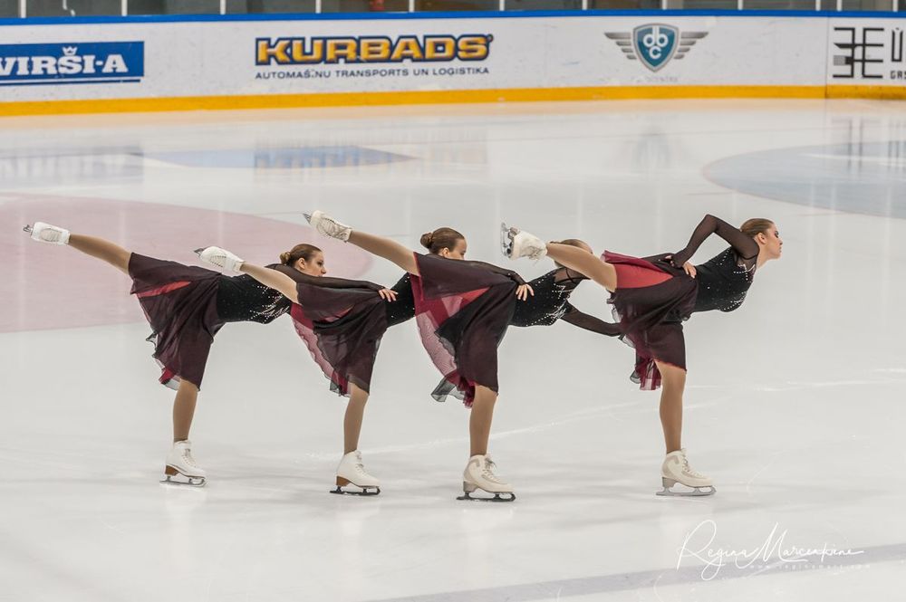 Riga Amber Cup -Synchronized skating /Синхронное фигурное катание
