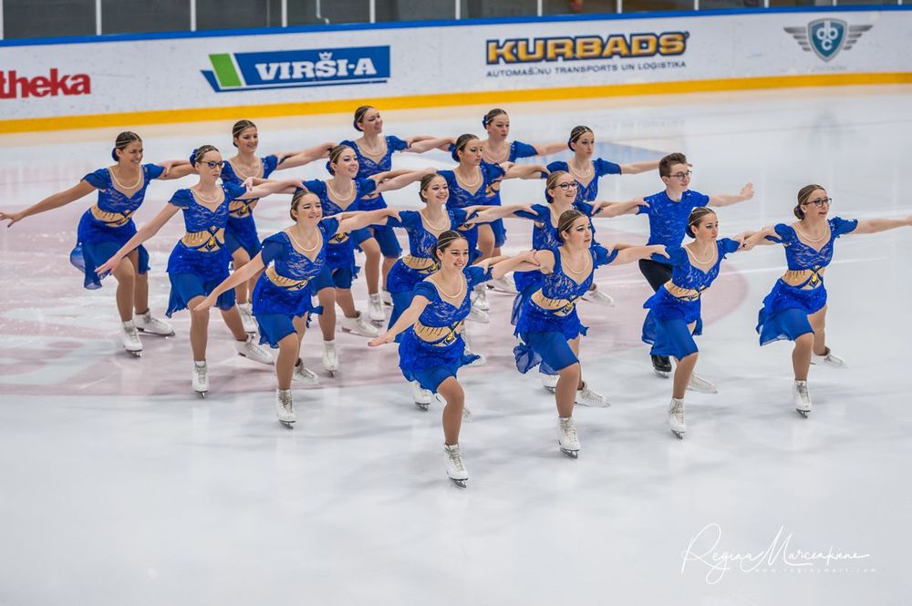 Riga Amber Cup -Synchronized skating /Синхронное фигурное катание