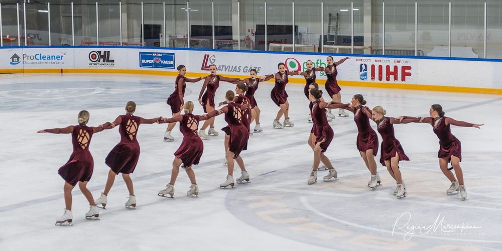 Riga Amber Cup -Synchronized skating /Синхронное фигурное катание