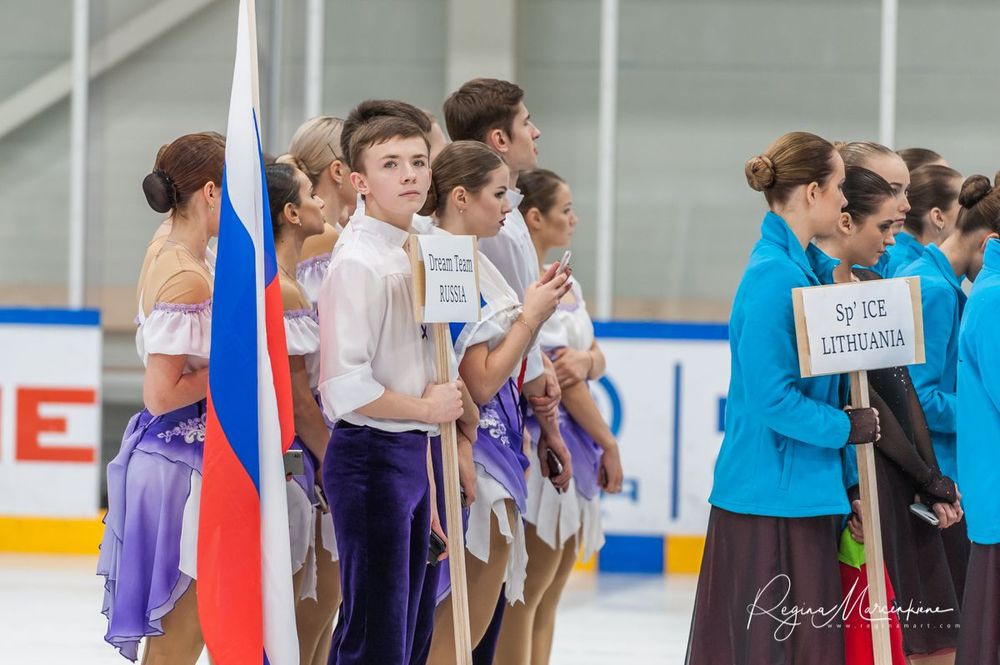 Riga Amber Cup -Synchronized skating /Синхронное фигурное катание