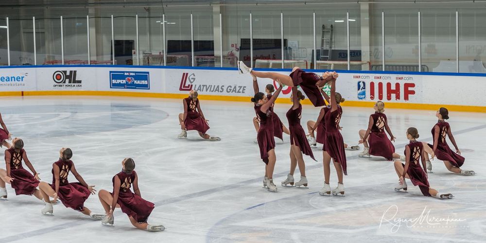 Riga Amber Cup -Synchronized skating /Синхронное фигурное катание