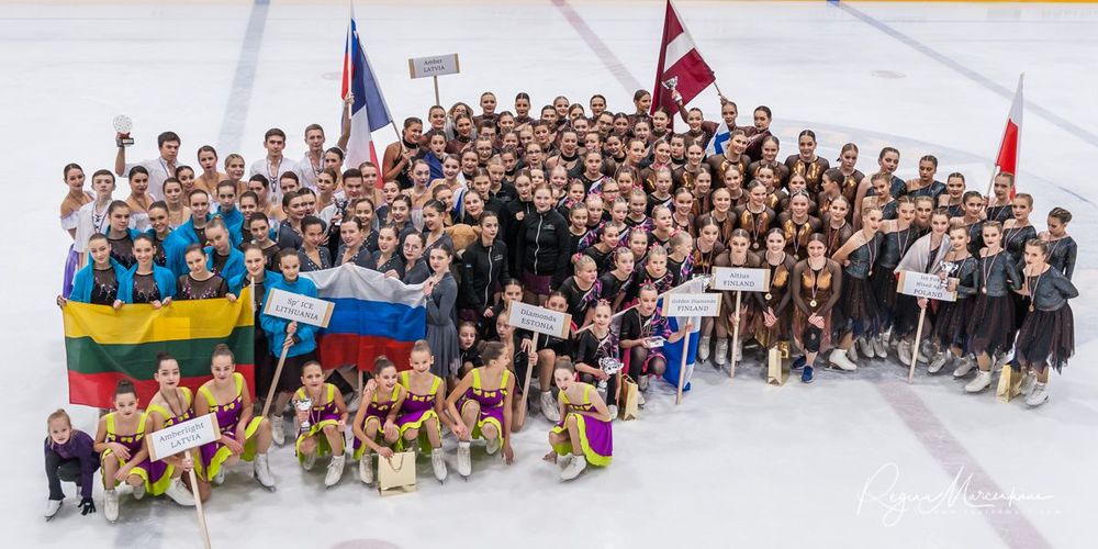 Riga Amber Cup -Synchronized skating /Синхронное фигурное катание