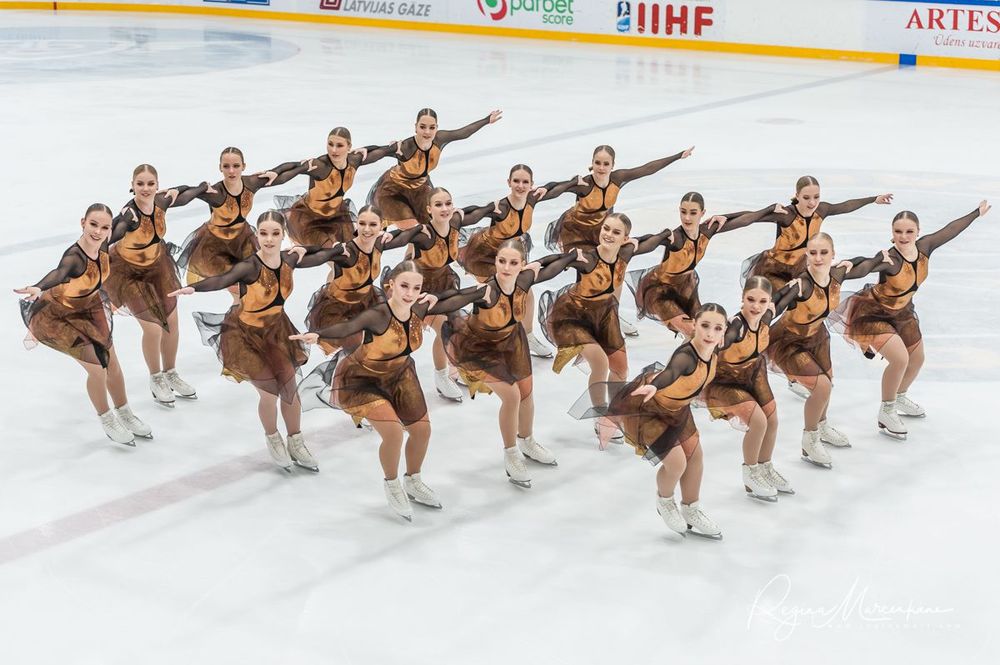 Riga Amber Cup -Synchronized skating /Синхронное фигурное катание