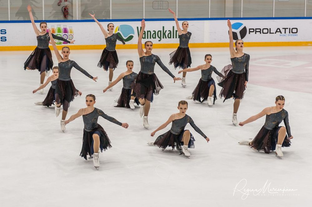 Riga Amber Cup -Synchronized skating /Синхронное фигурное катание
