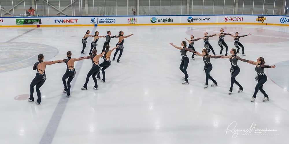 Riga Amber Cup -Synchronized skating /Синхронное фигурное катание