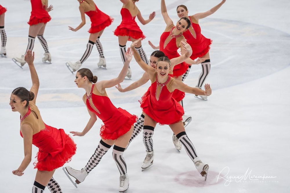 Riga Amber Cup -Synchronized skating /Синхронное фигурное катание