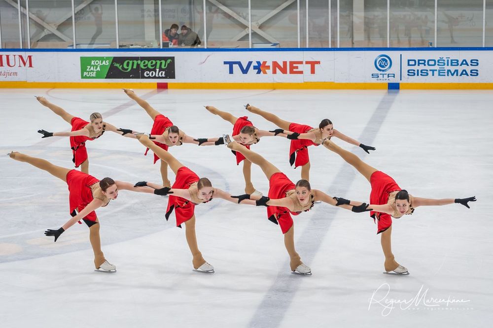 Riga Amber Cup -Synchronized skating /Синхронное фигурное катание