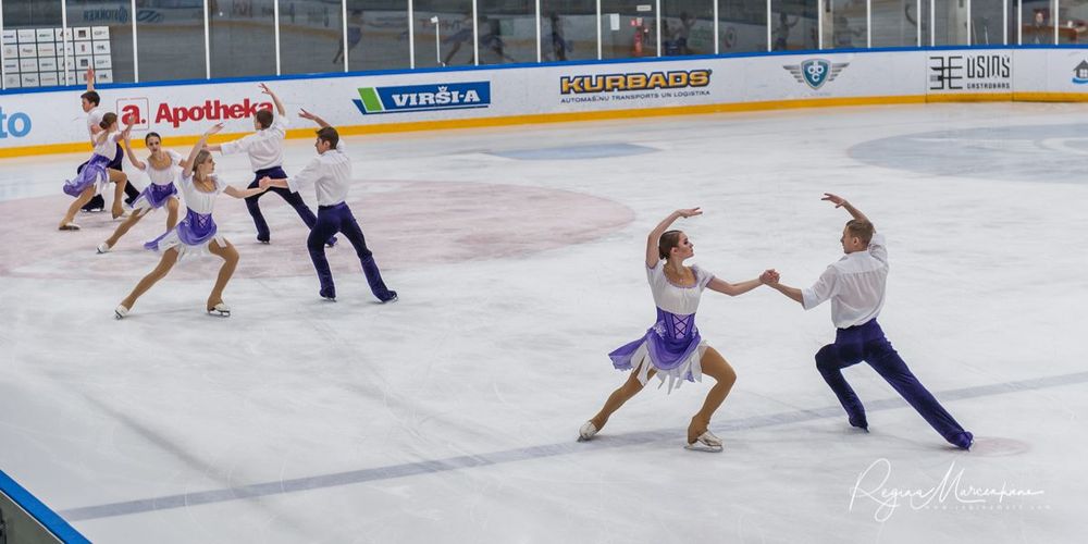 Riga Amber Cup -Synchronized skating /Синхронное фигурное катание
