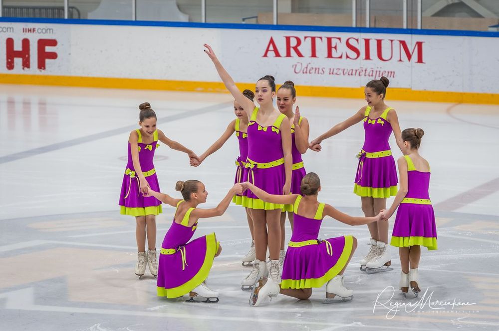 Riga Amber Cup -Synchronized skating /Синхронное фигурное катание