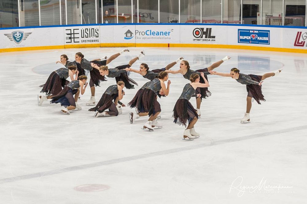 Riga Amber Cup -Synchronized skating /Синхронное фигурное катание