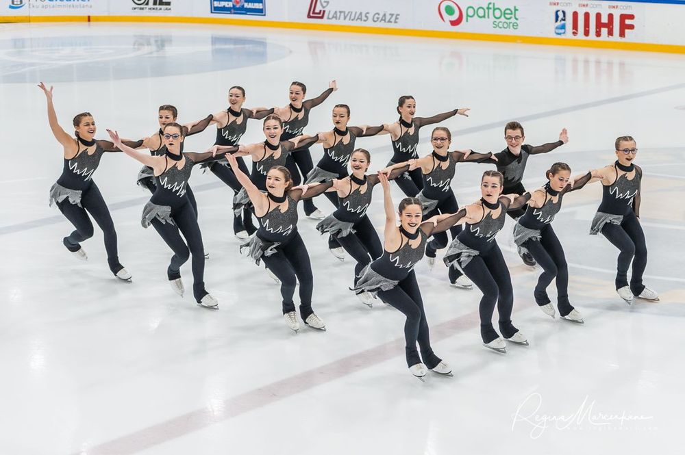 Riga Amber Cup -Synchronized skating /Синхронное фигурное катание