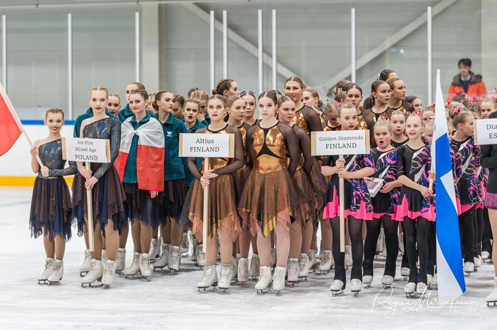 Riga Amber Cup -Synchronized skating /Синхронное фигурное катание