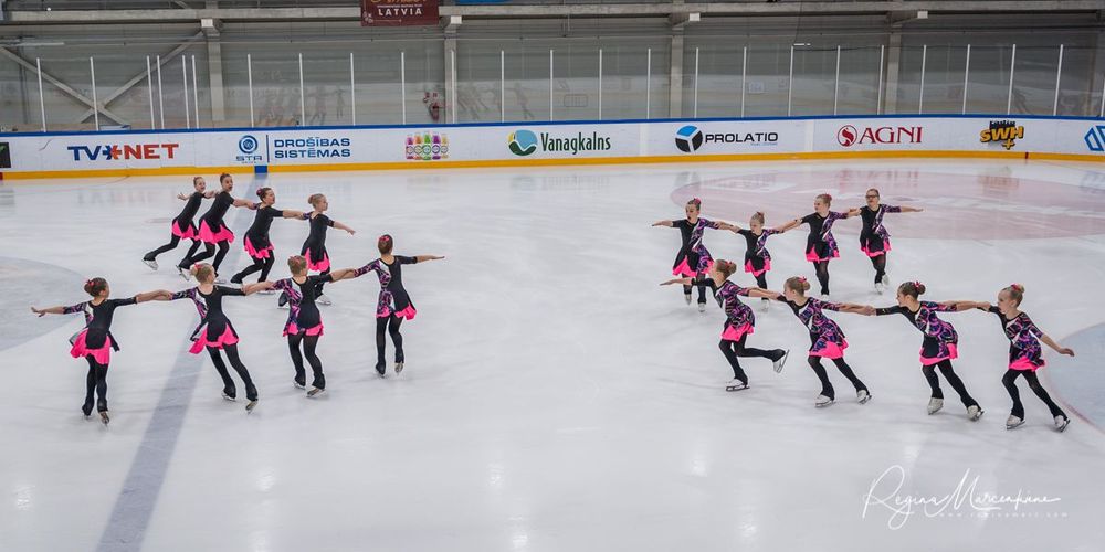 Riga Amber Cup -Synchronized skating /Синхронное фигурное катание