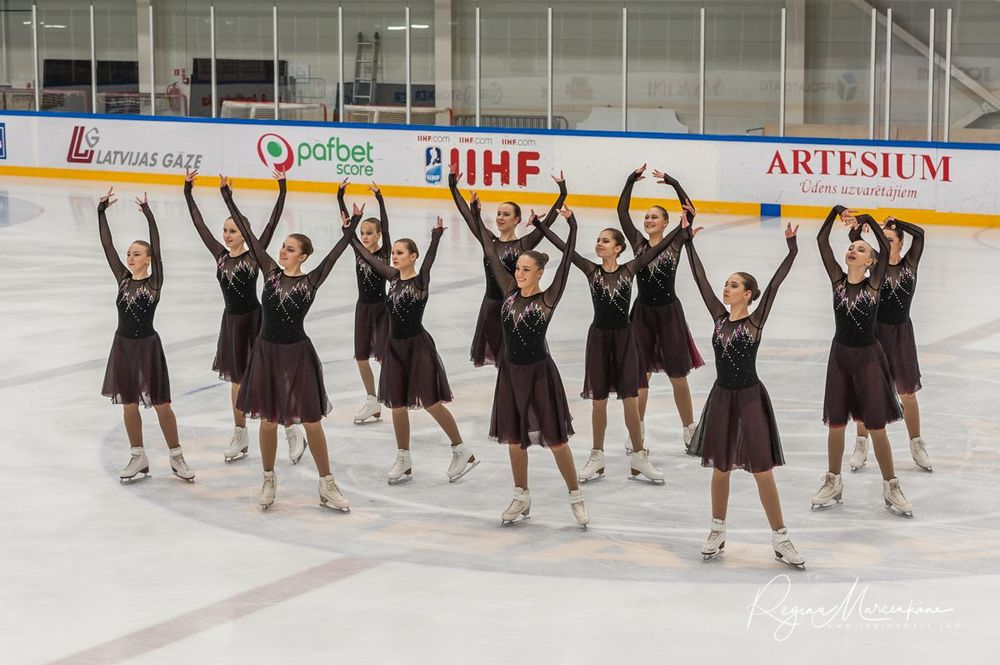 Riga Amber Cup -Synchronized skating /Синхронное фигурное катание