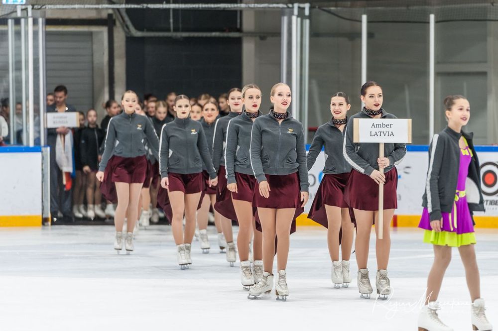 Riga Amber Cup -Synchronized skating /Синхронное фигурное катание