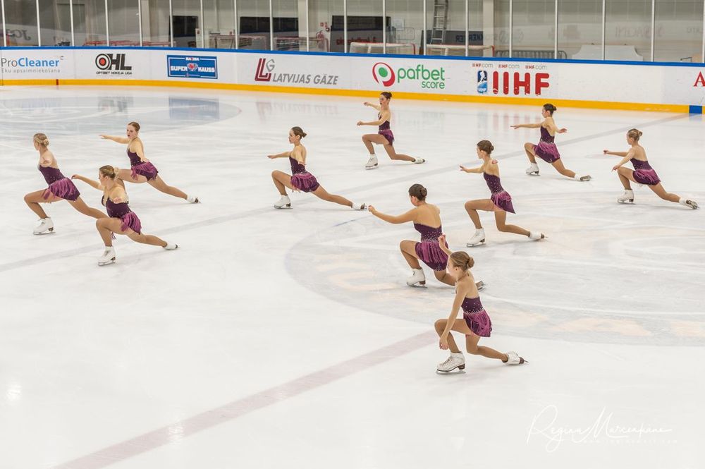 Riga Amber Cup -Synchronized skating /Синхронное фигурное катание