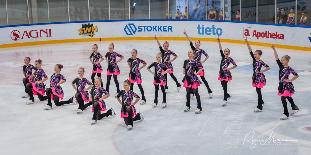 Riga Amber Cup -Synchronized skating /Синхронное фигурное катание