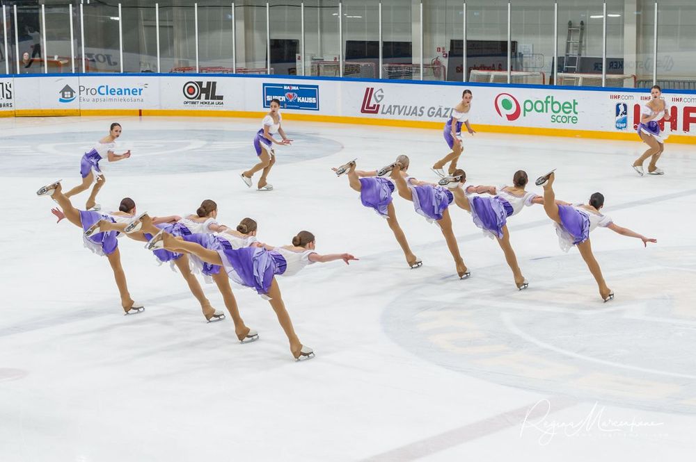 Riga Amber Cup -Synchronized skating /Синхронное фигурное катание