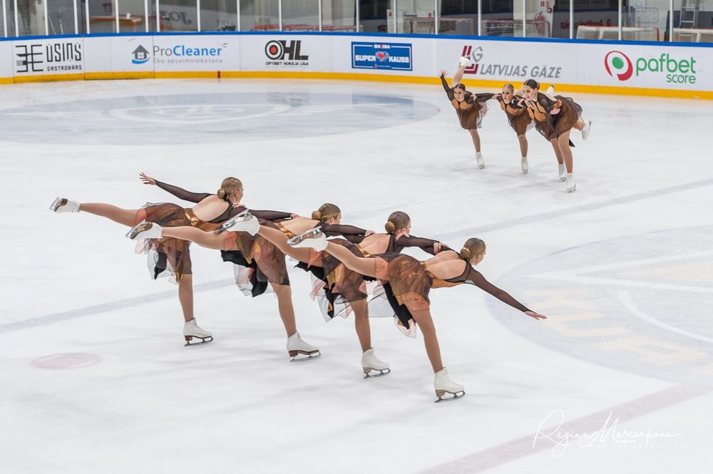 Riga Amber Cup -Synchronized skating /Синхронное фигурное катание