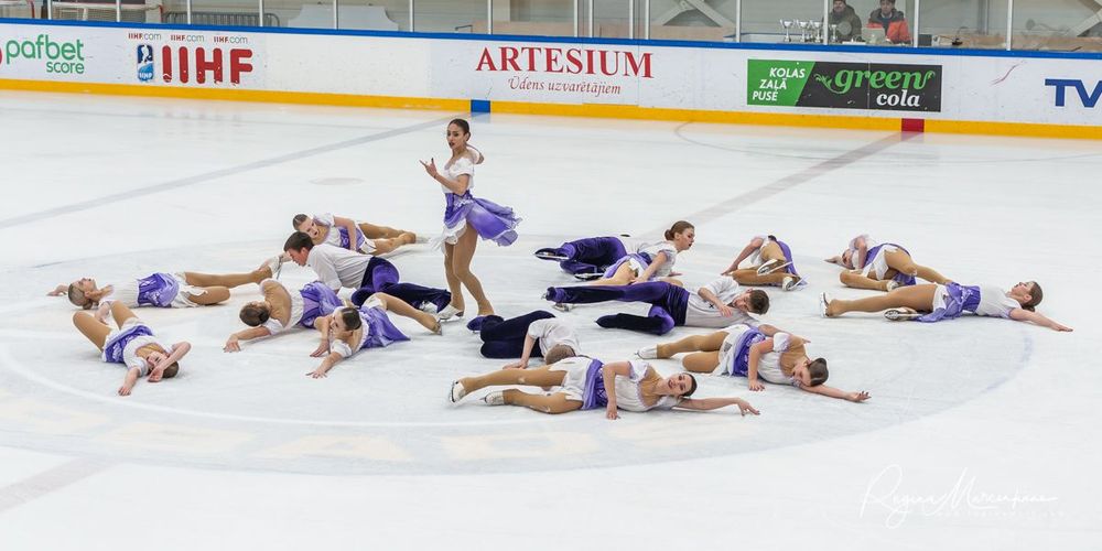 Riga Amber Cup -Synchronized skating /Синхронное фигурное катание