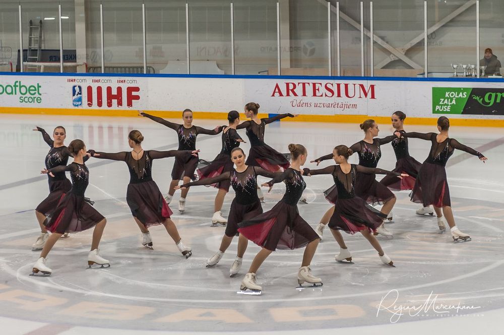 Riga Amber Cup -Synchronized skating /Синхронное фигурное катание