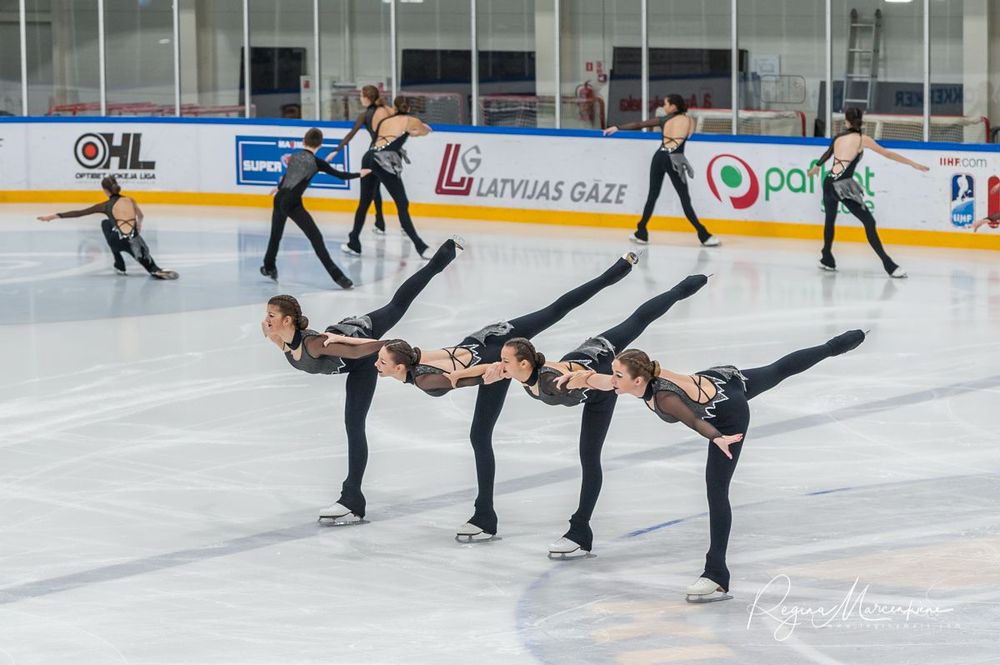 Riga Amber Cup -Synchronized skating /Синхронное фигурное катание