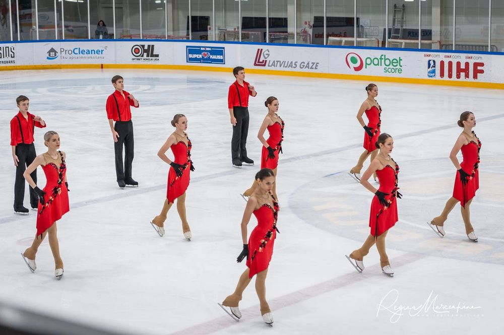 Riga Amber Cup -Synchronized skating /Синхронное фигурное катание