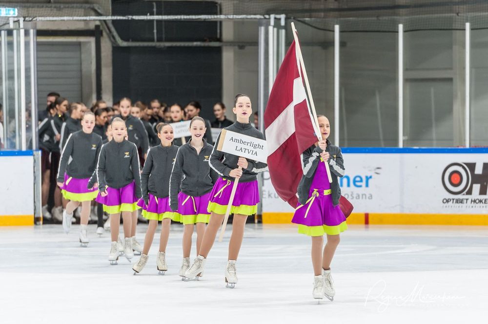 Riga Amber Cup -Synchronized skating /Синхронное фигурное катание