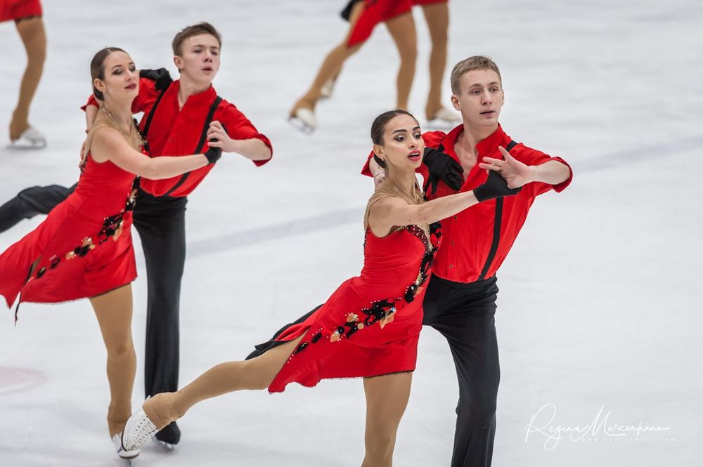 Riga Amber Cup -Synchronized skating /Синхронное фигурное катание