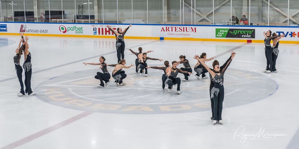 Riga Amber Cup -Synchronized skating /Синхронное фигурное катание