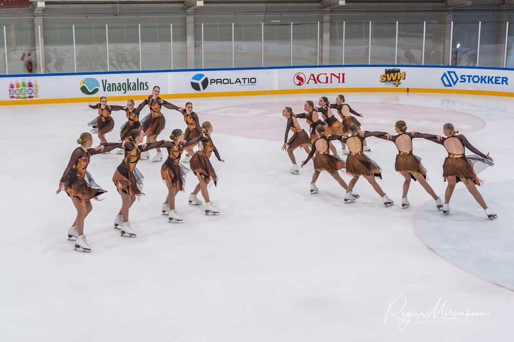 Riga Amber Cup -Synchronized skating /Синхронное фигурное катание