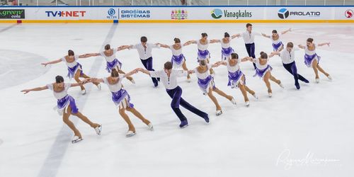 Riga Amber Cup -Synchronized skating /Синхронное фигурное катание