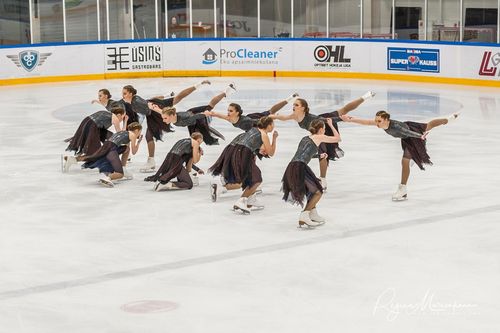 Riga Amber Cup -Synchronized skating /Синхронное фигурное катание