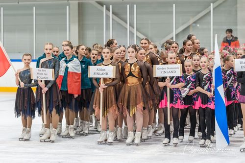 Riga Amber Cup -Synchronized skating /Синхронное фигурное катание