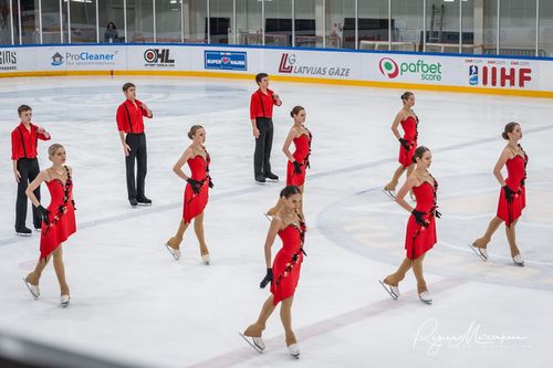 Riga Amber Cup -Synchronized skating /Синхронное фигурное катание
