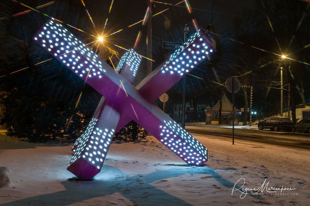 The way through the Christmas trees / Путь рождественских елок 