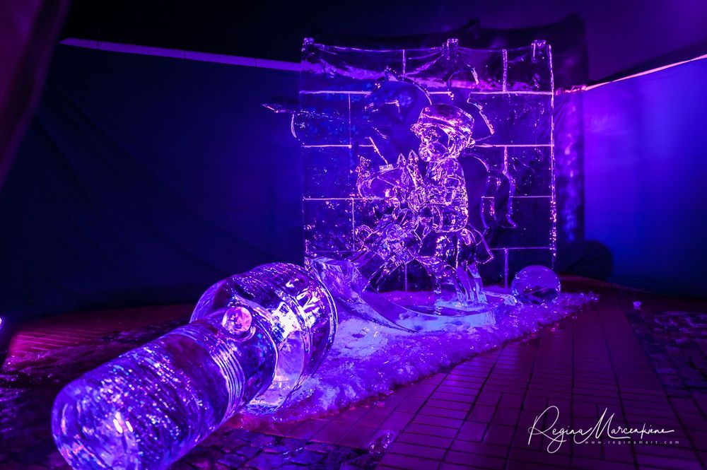 21st International Ice Sculpture Festival in Jelgava / XXI Международный фестиваль ледовых скульптур в Елгаве